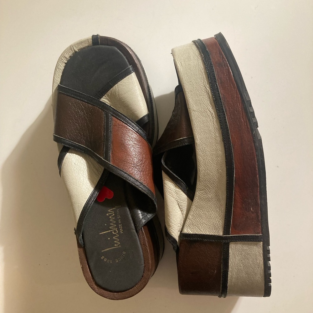 Vintage platform sandals